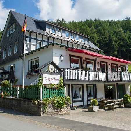 Hotel Gasthof Zur Hohen Hunau Schmallenberg Esterno foto