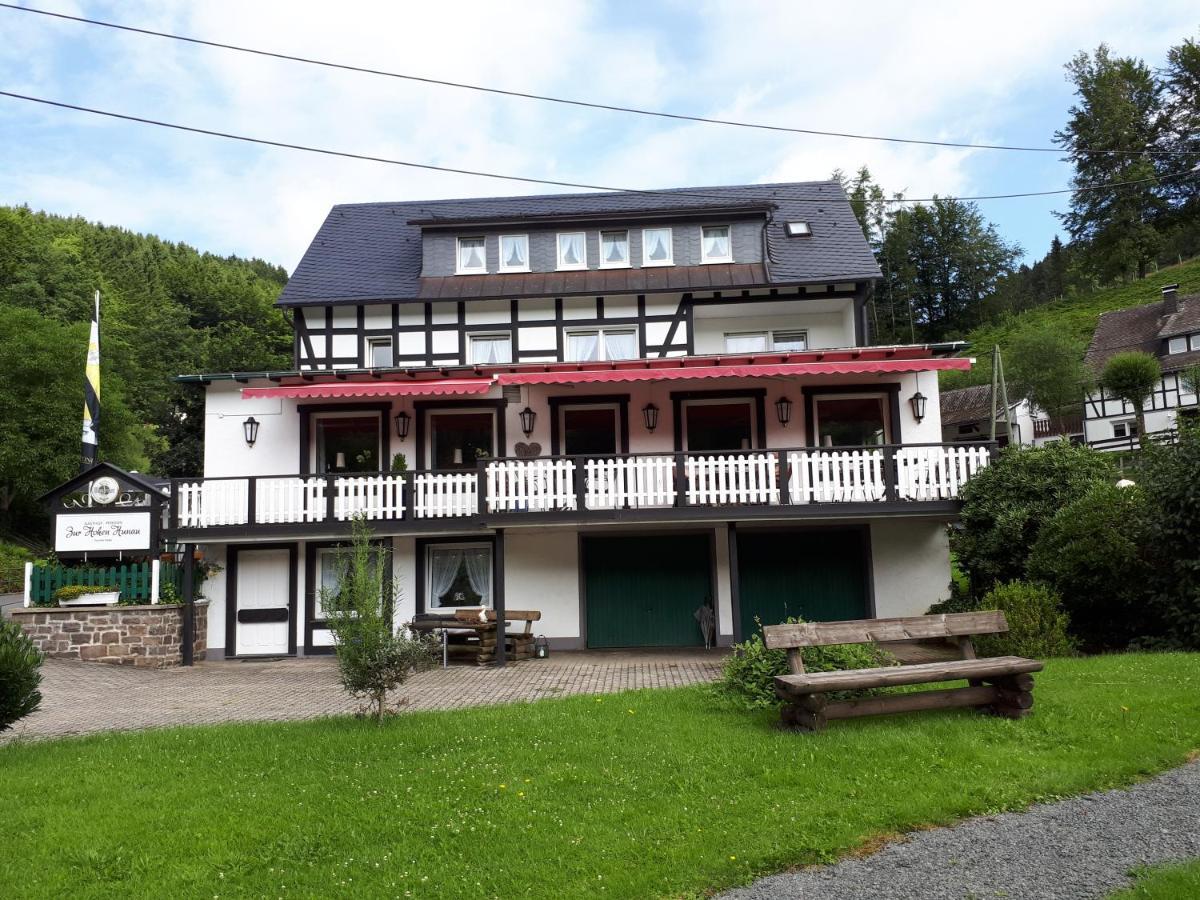 Hotel Gasthof Zur Hohen Hunau Schmallenberg Esterno foto