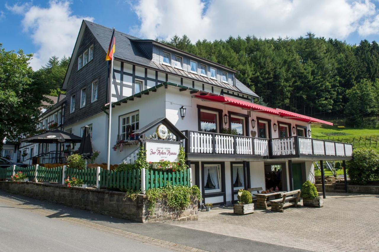 Hotel Gasthof Zur Hohen Hunau Schmallenberg Esterno foto